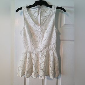 Guess White Lace Dress